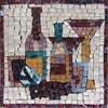 Salpicadero de cocina de mosaico - Moderna