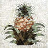 Яркий ананас - мозаика из фруктов | Еда и напитки | Мозаико