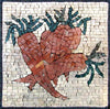 Patrones de mosaico- Zanahorias