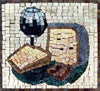 Patrones de mosaico- Queso