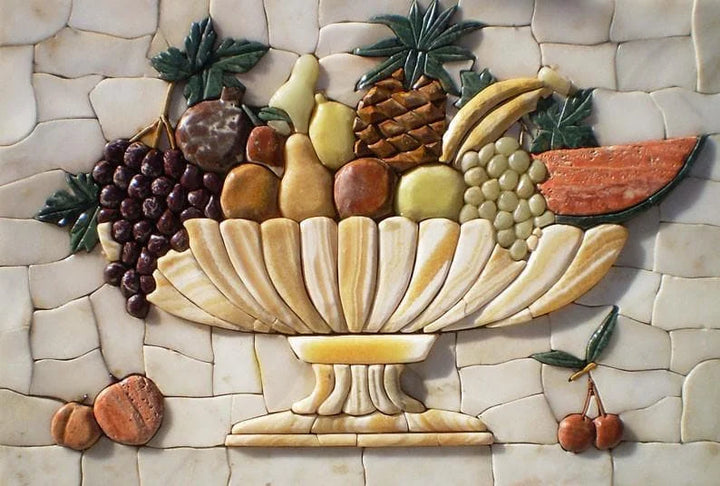 Pietre Mosaic Fruit Bowl: A Masterpiece of Elegance