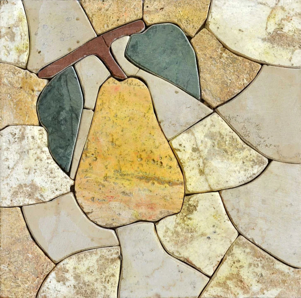 Padrões de mosaico - Pera pré-histórica