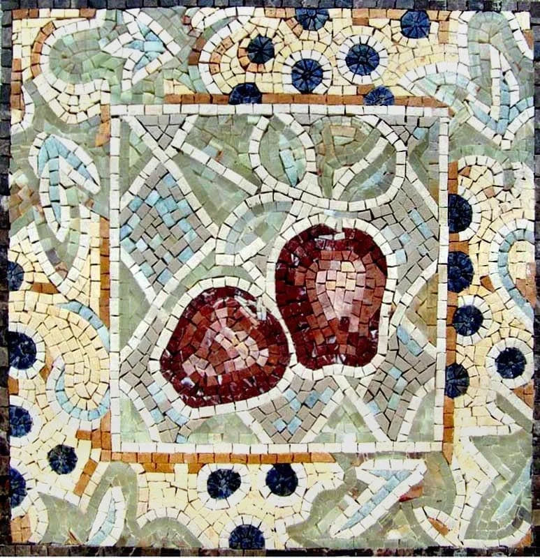 Mosaic Pattern Rid Red Apple Mosaic Pattern | Mozaico