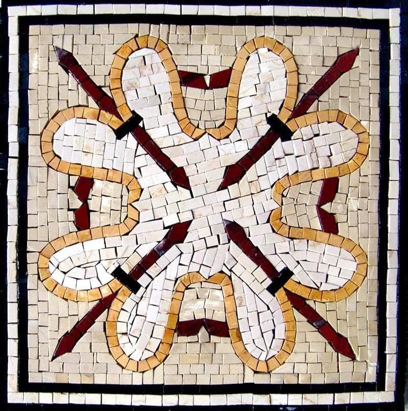 Panel decorativo de mosaico abstracto - Calliope