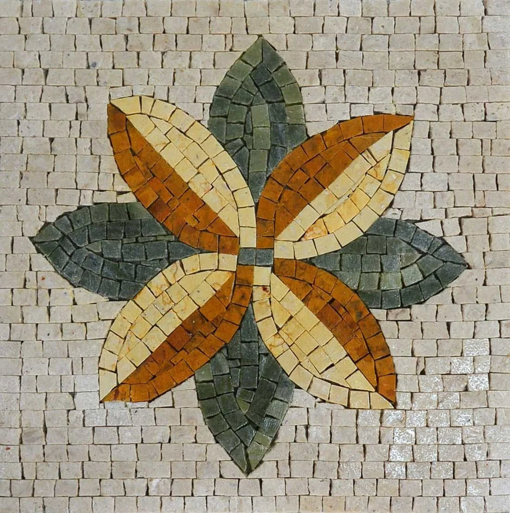 Accent Handmade Mosaic Flower
