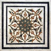 Tuile de mosaïque florale Arabesque - Adela
