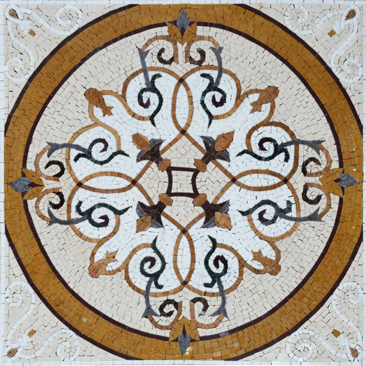 Arabesque Floral Mosaic - Zahra