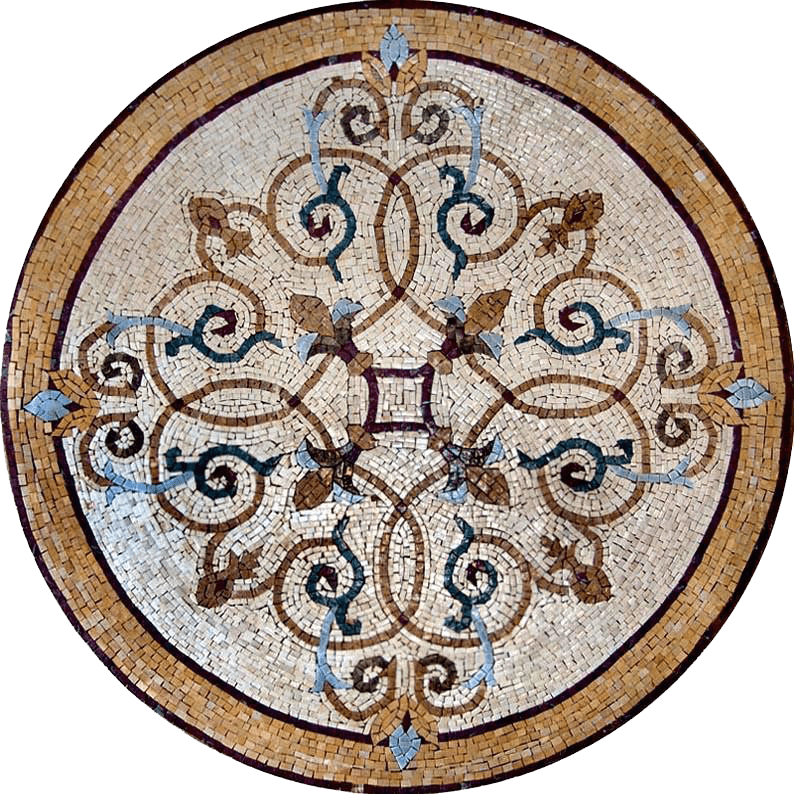 Arabesco Floral Mosaico - Zahra