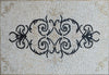 Mosaico de tapete de mármore arabesco - Symma