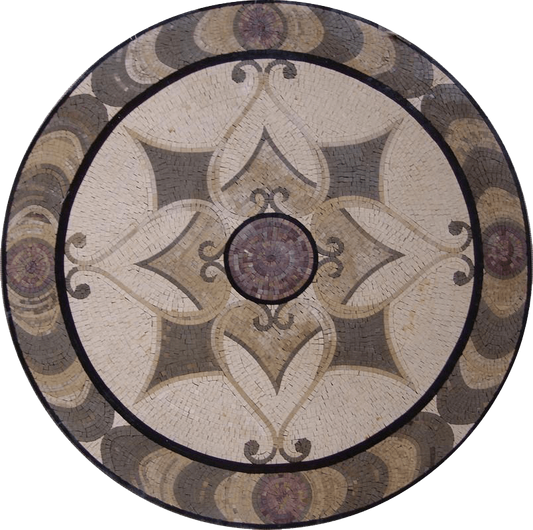 Arabesque Medallion - Afya II Mosaic