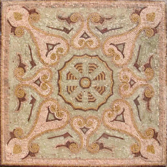 Artisan Stone Mosaic Panel - Rain