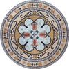Circular Flower Mosaic - Gianna