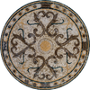 Circular Geometric Mosaic - Faruk