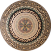 Circular Greco-Roman Mosaic - Taavi