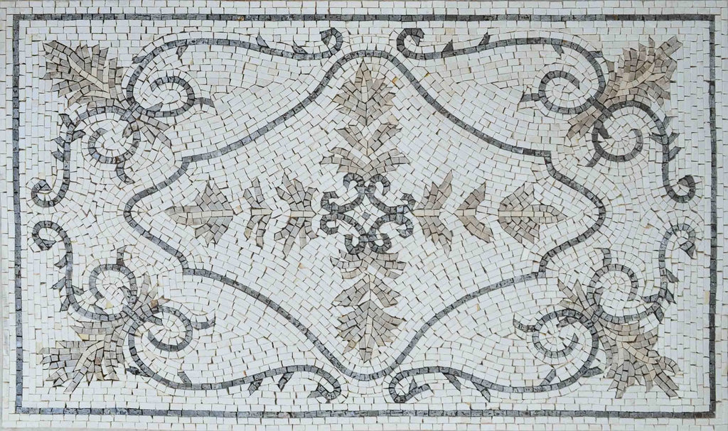 Decorative Mosaic Rugs - Pastels