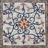 Fade Floral Marble Mosaic - Marcelina