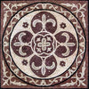 Mosaico de mármol Flor de Lis - Lyla