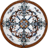 Floral Art Medallion - Ebele Mosaic