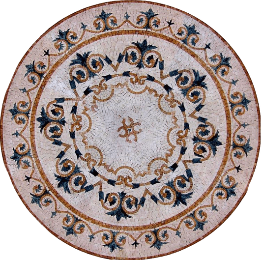 Floral Artwork Mosaic - Ashley