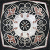 Piastrella Mosaico Floreale - Bianca