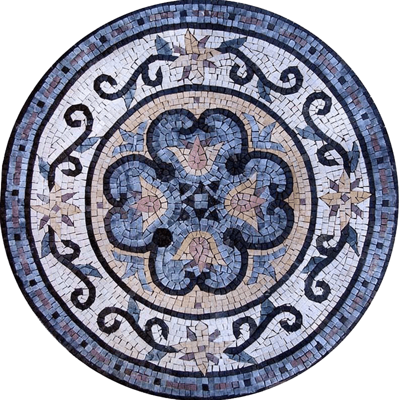 Mosaico Floral Rondure - Fai