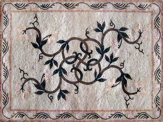 Floral Mosaic Rug