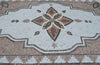 Mosaico de chão de flores - Parisa