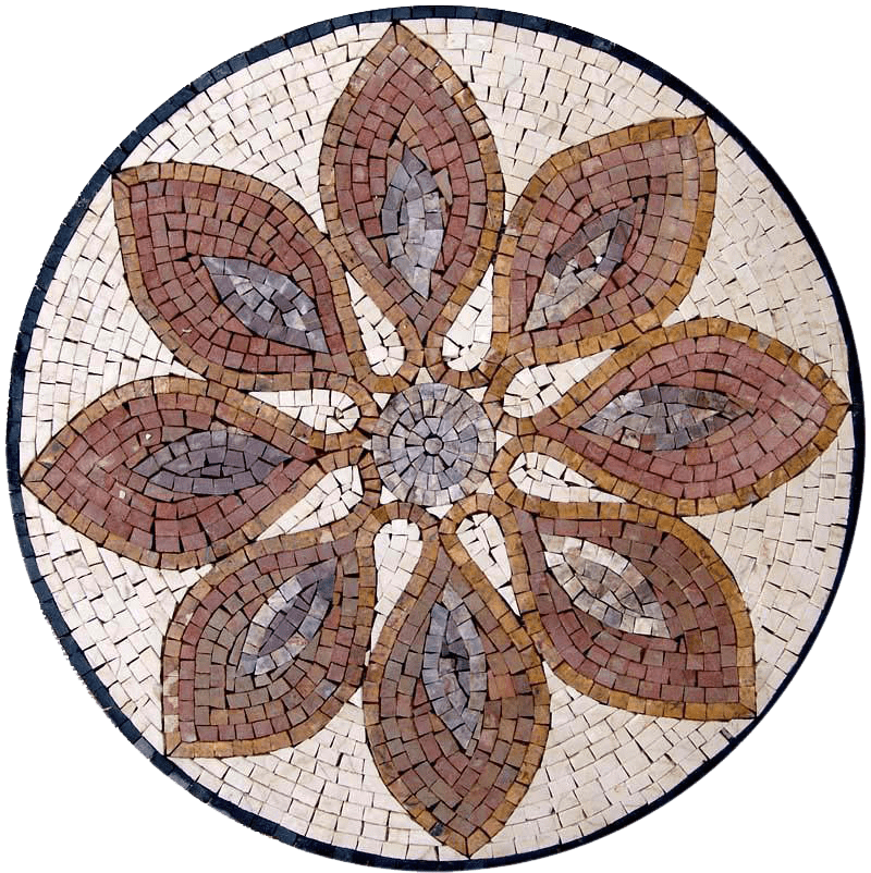 Flower Medallion - Valerie Mosaic