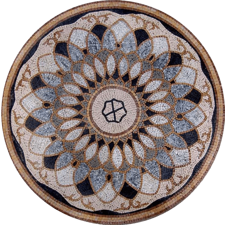 Arte de mosaico de flores - Floria