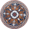 Arte em mosaico de flores - Jacinto III