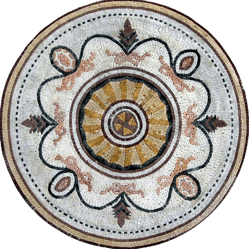 Mosaico de Flores Rondure - Iva