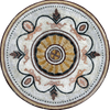 Flower Mosaic Rondure - Iva