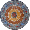 Flower Mosaic Rondure- Marguerite