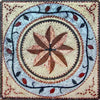 Cuadrado Mosaico Flor - Ella II