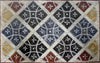 Mosaico pavimentale geometrico - Amelie III