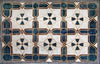 Mosaico pavimentale geometrico - Kai II