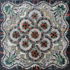 Geometric Flower Mosaic - Priscilla