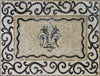 Mosaico geométrico de mármol - Ginebra