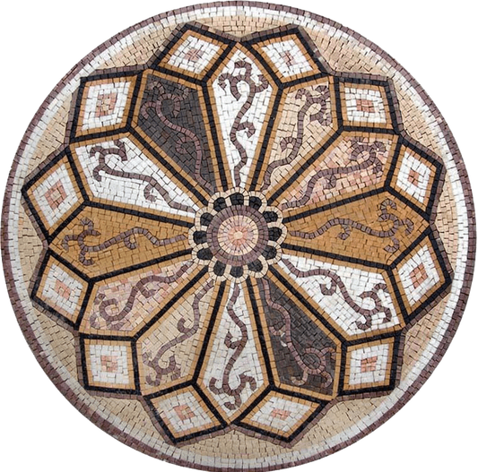 Geometric Modern Mosaic - Mira