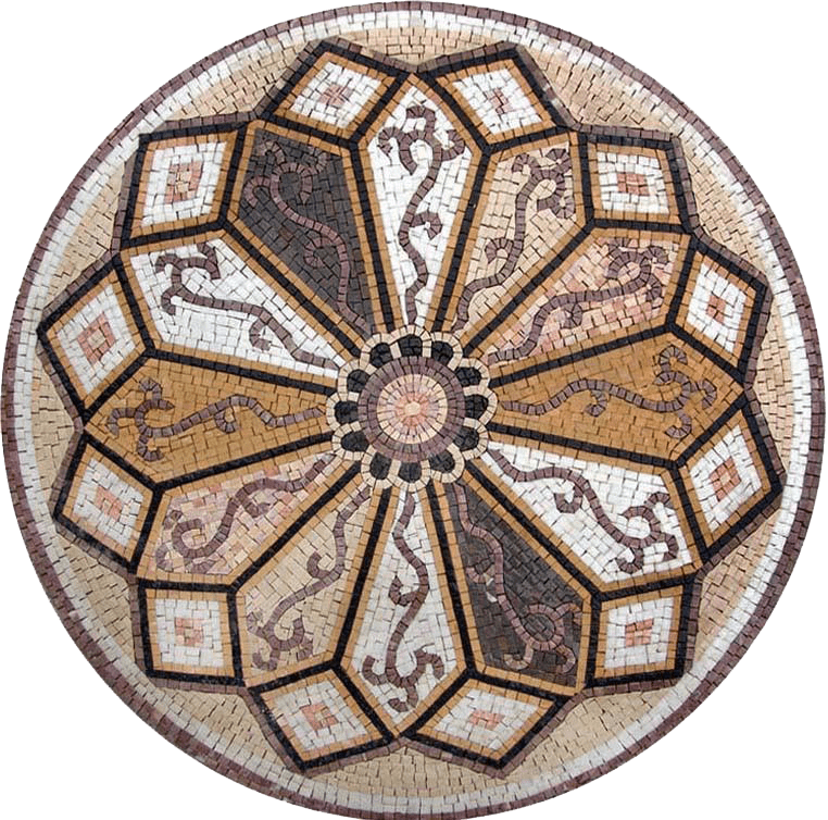Geometric Modern Mosaic - Mira