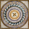 Mosaico floreale greco-romano - Dela II