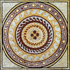 Mosaico floreale greco-romano - Dela III