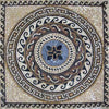 Mosaico floral greco-romano - Dela