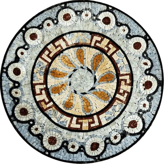 Greco-Roman Floral Mosaic - Gael