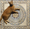 Греко-римская цветочная мозаика Аквилы