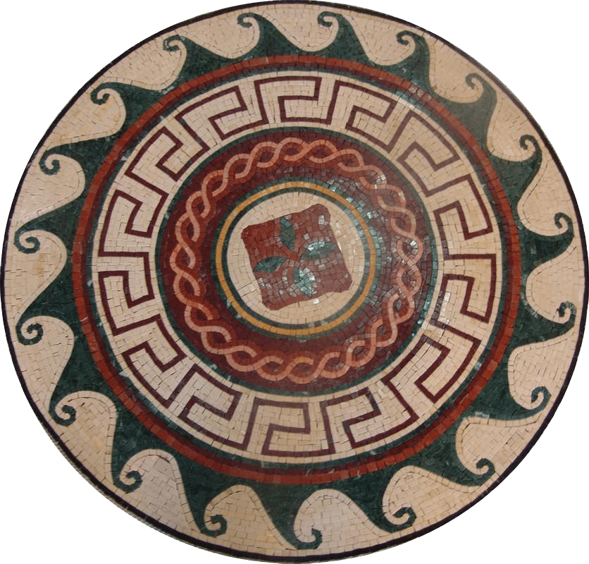 Greco-Roman Rondure - Venus Mosaic