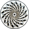 Pinto ll - Handmade Mosaic Medallion