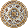 Изникский мраморный медальон - Байрамская мозаика