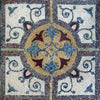 Mosaico Flor de Mármol - Vinia