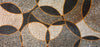 Patrones de mosaico de mármol - Patrón floral geométrico